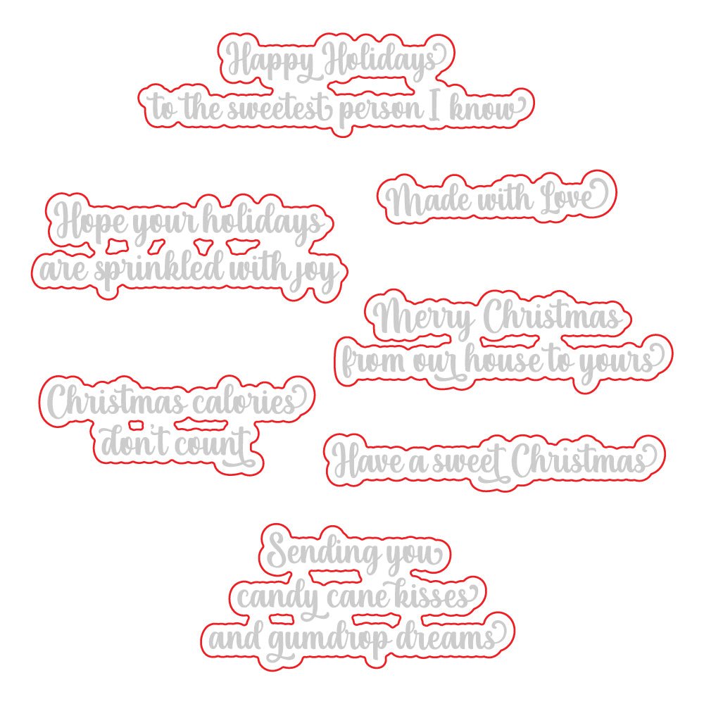 Sprinkled With Joy - Honey Cuts - Coordinating Dies - Honey Bee Stamps