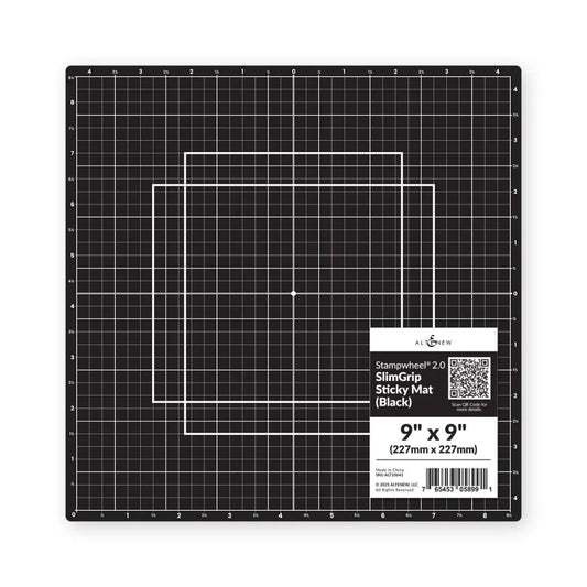 Stampwheel 2.0 - SlimGrip Sticky Mat by Altenew - Black - Honey Bee Stamps