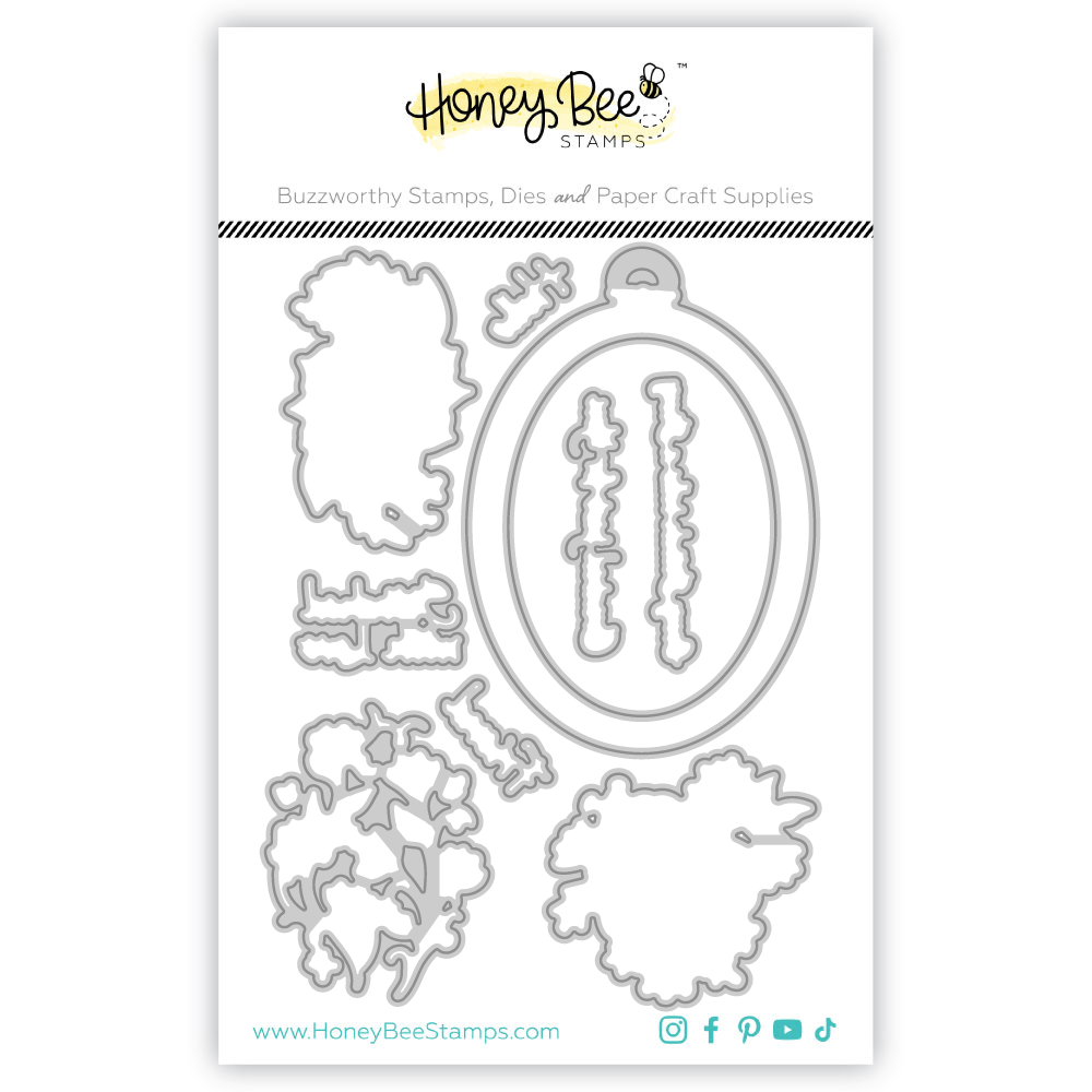 Stitched With Love - Honey Cuts - Coordinating Dies - Honey Bee Stamps