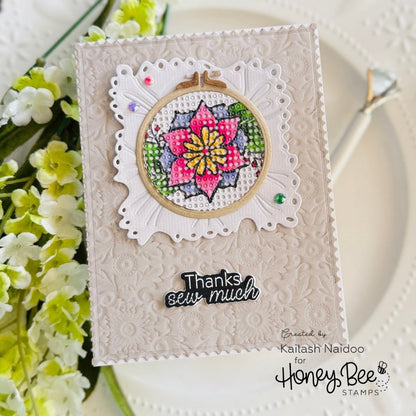 Stitched With Love - Honey Cuts - Coordinating Dies - Honey Bee Stamps
