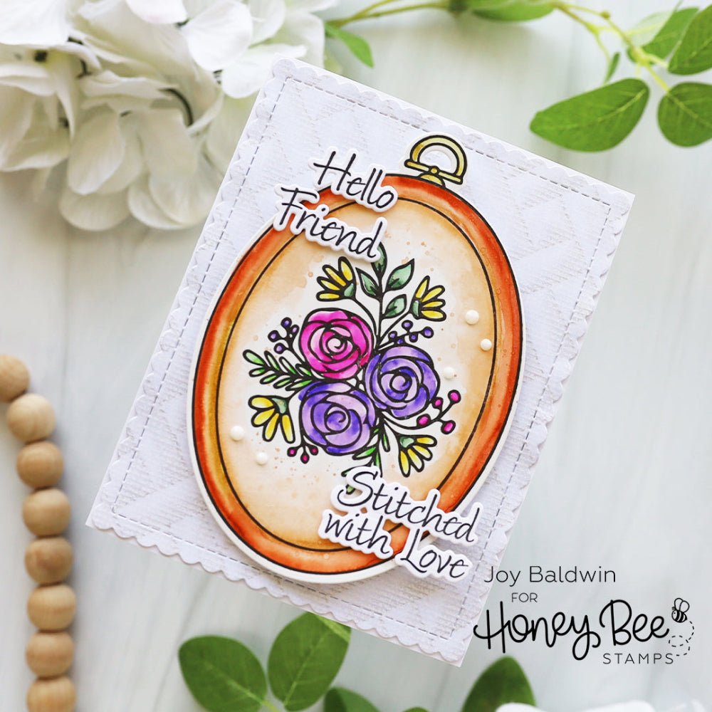 Stitched With Love - Honey Cuts - Coordinating Dies - Honey Bee Stamps