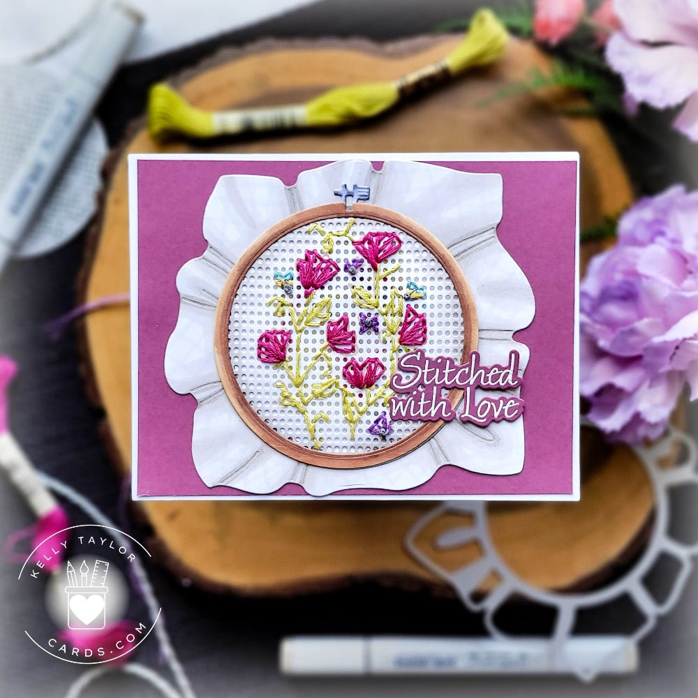 Stitched With Love - Honey Cuts - Coordinating Dies - Honey Bee Stamps