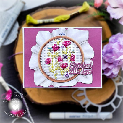 Stitched With Love - Honey Cuts - Coordinating Dies - Honey Bee Stamps