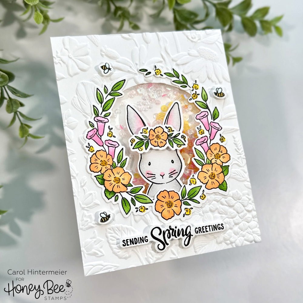 Storybook Spring - 6x8 Photopolymer Stamp Set - Honey Bee Stamps