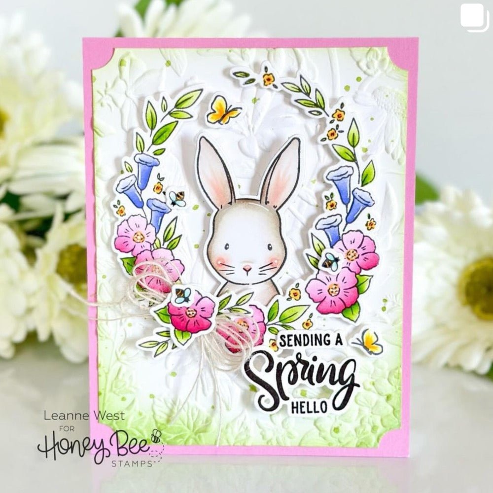 Storybook Spring - 6x8 Photopolymer Stamp Set - Honey Bee Stamps
