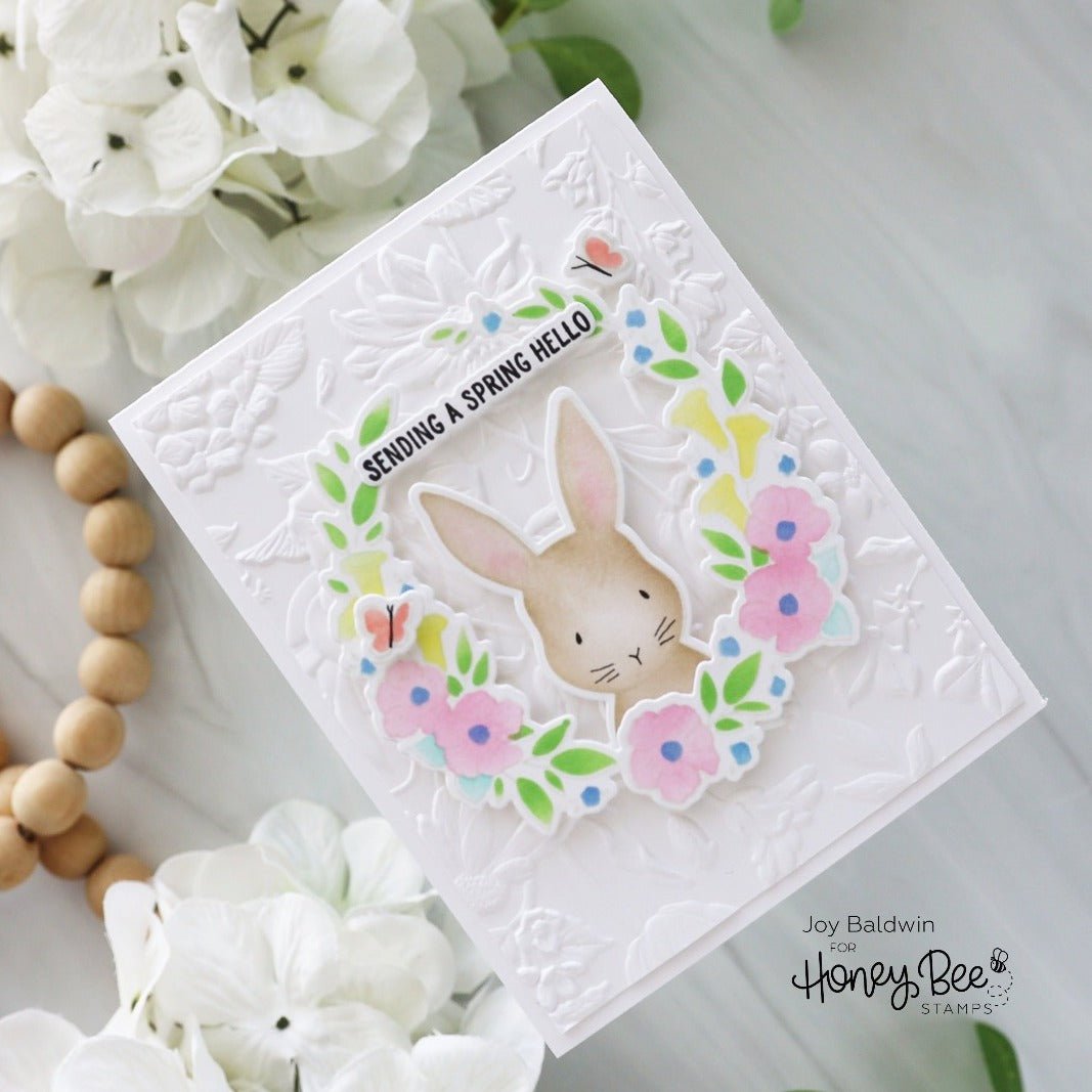 Storybook Spring - 6x8 Photopolymer Stamp Set - Honey Bee Stamps