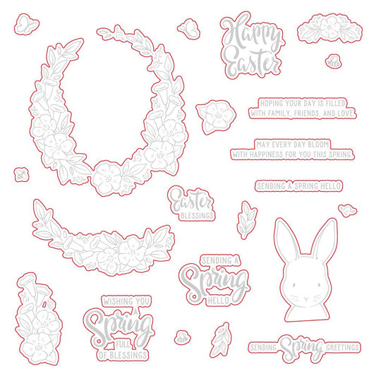 Storybook Spring - Honey Cuts - Coordinating Dies - Honey Bee Stamps