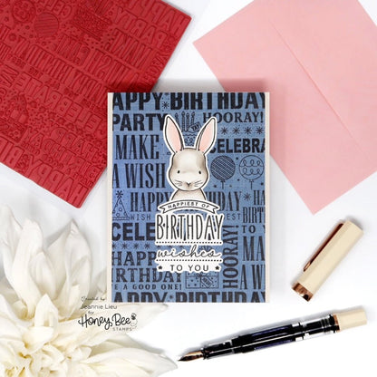 Storybook Spring - Set of 4 - 6"x6" Coordinating Stencils - Honey Bee Stamps