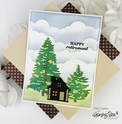 Summer Cabins - Honey Cuts - Honey Bee Stamps