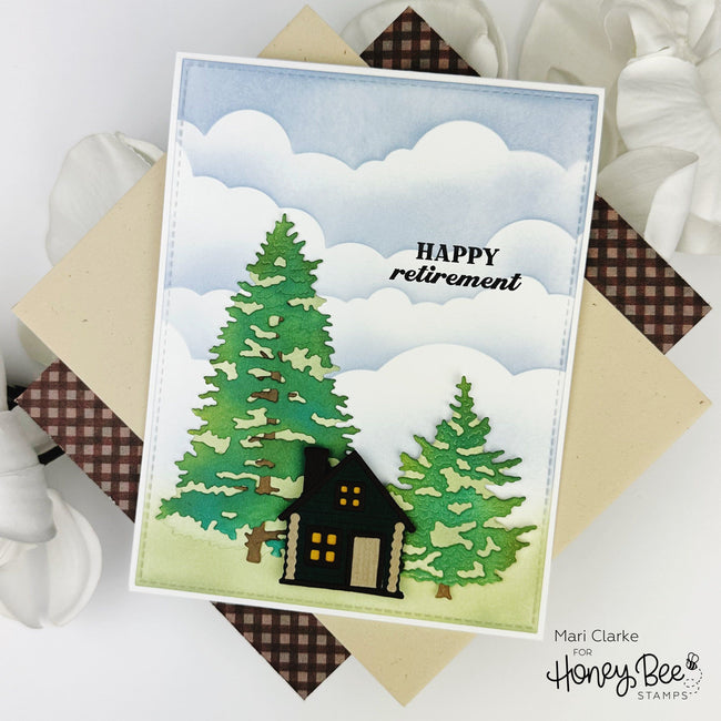 Summer Cabins - Honey Cuts - Honey Bee Stamps