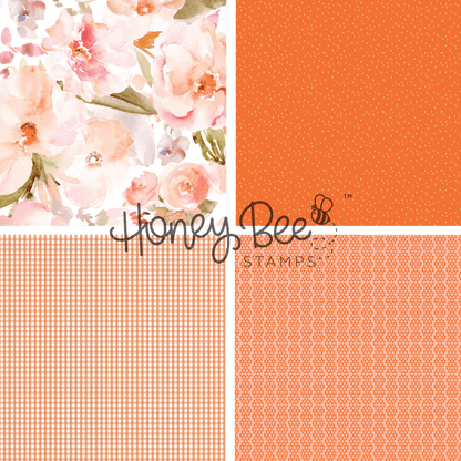 Summer Stems - 5.5"x8.5" - 24 Double-Sided Sheets - Includes Paper Organizer! - Honey Bee Stamps