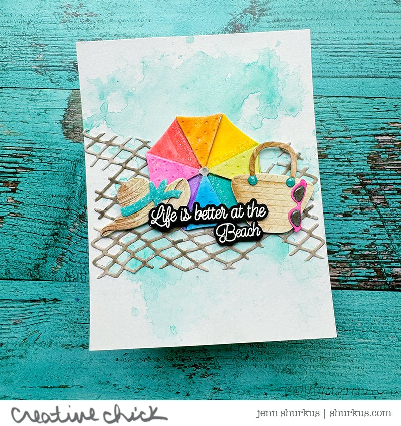 Sunkissed Summer - 4x6 Photopolymer Stamp Set - Honey Bee Stamps