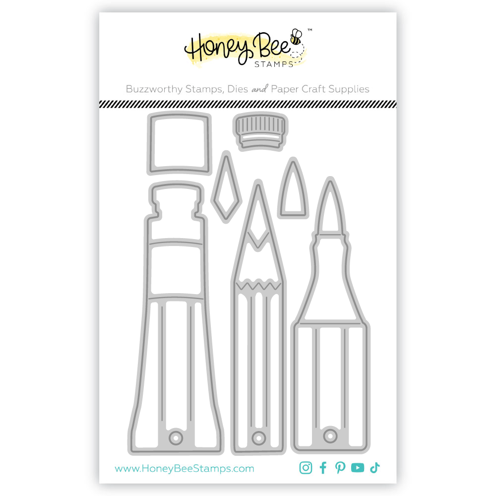 Swatch All The Things - Honey Cuts - Stand - Alone Dies - Honey Bee Stamps