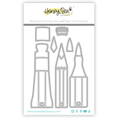 Swatch All The Things - Honey Cuts - Stand - Alone Dies - Honey Bee Stamps