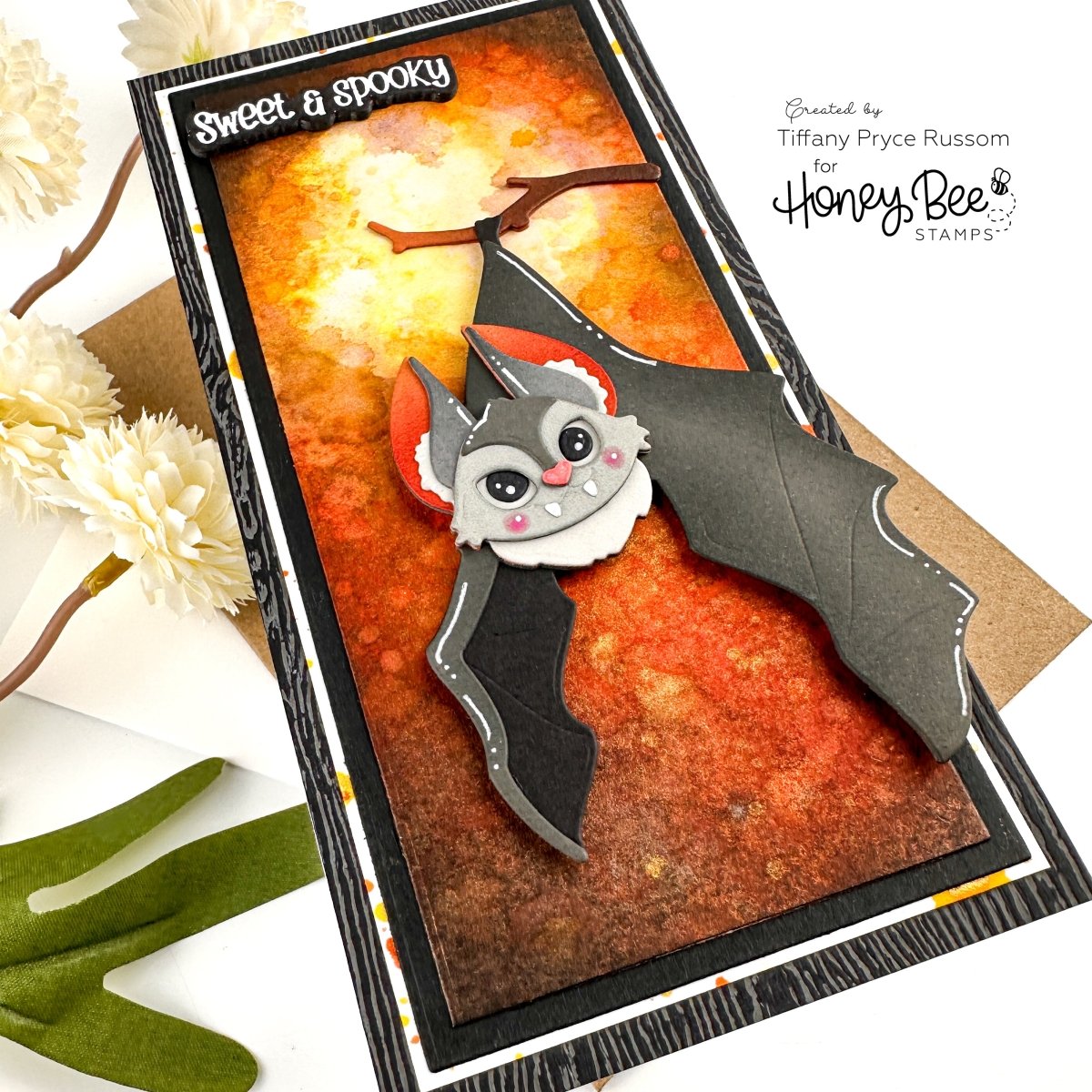 Sweet Halloween - 4x5 Photopolymer Stamp Set - Honey Bee Stamps