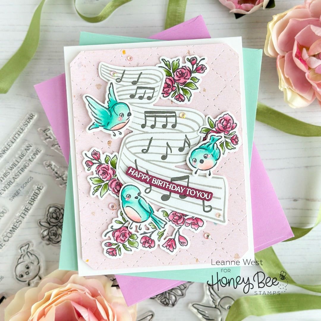 Sweet Songs - Honey Cuts - Coordinating Dies - Retiring - Honey Bee Stamps