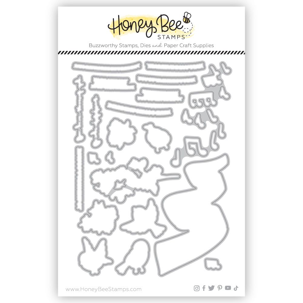 Sweet Songs - Honey Cuts - Coordinating Dies - Retiring - Honey Bee Stamps