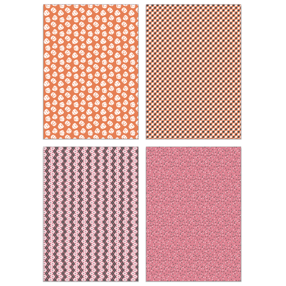 Sweet & Spooky Paper Pad 6x8.5 - 24 Double - Sided Sheets - Honey Bee Stamps