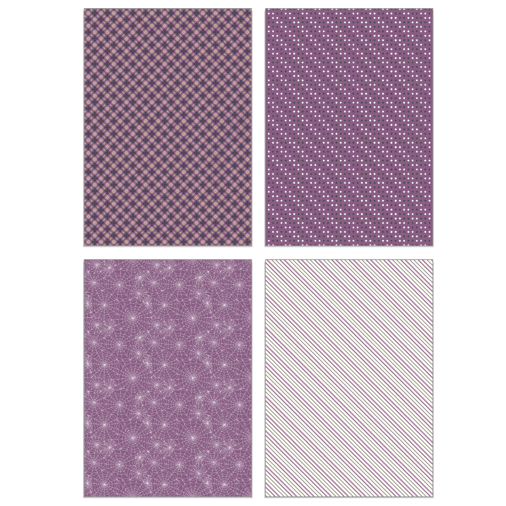 Sweet & Spooky Paper Pad 6x8.5 - 24 Double - Sided Sheets - Honey Bee Stamps