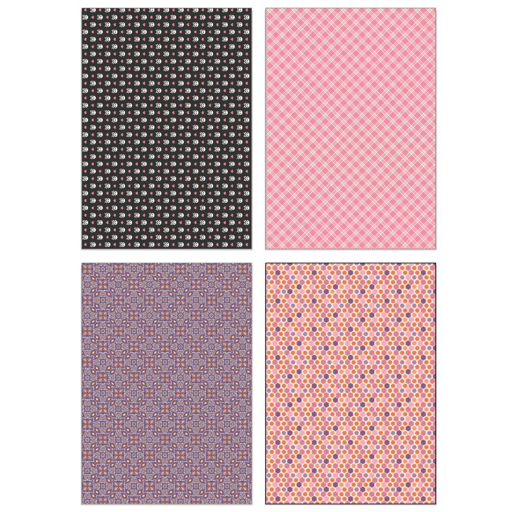 Sweet & Spooky Paper Pad 6x8.5 - 24 Double - Sided Sheets - Honey Bee Stamps