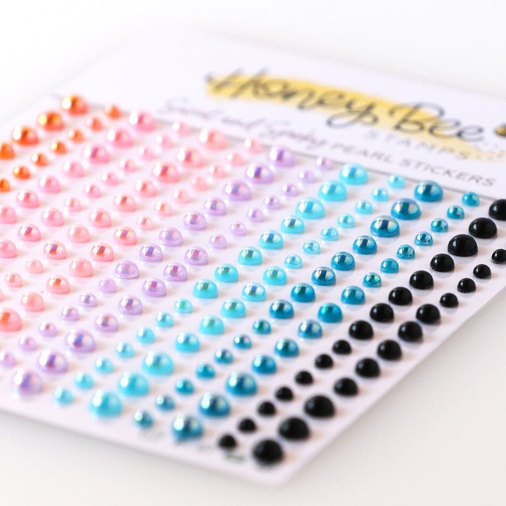 Sweet & Spooky - Pearl Stickers - 210 Count - Honey Bee Stamps