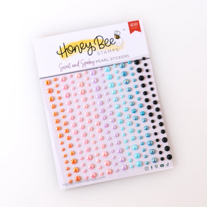 Sweet & Spooky - Pearl Stickers - 210 Count - Honey Bee Stamps