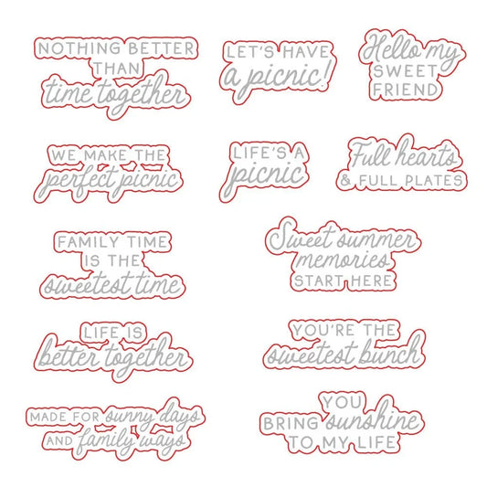 Sweetest Bunch - Honey Cuts Coordinating Dies - Honey Bee Stamps