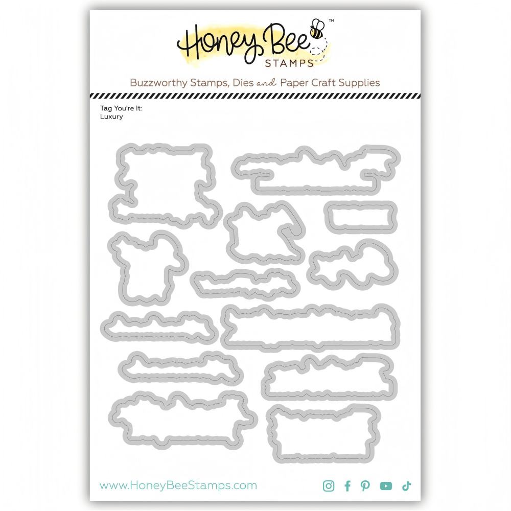 Tag You're It: Luxury - Honey Cuts Coordinating Dies - Honey Bee Stamps