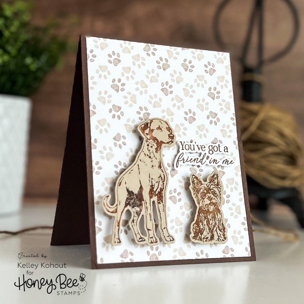 Tail Waggers - Honey Cuts - Coordinating Dies - Honey Bee Stamps