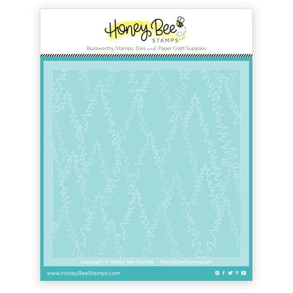 Tall Pines - Set Of 4 - 6"x6" Layering Stencils - Honey Bee Stamps