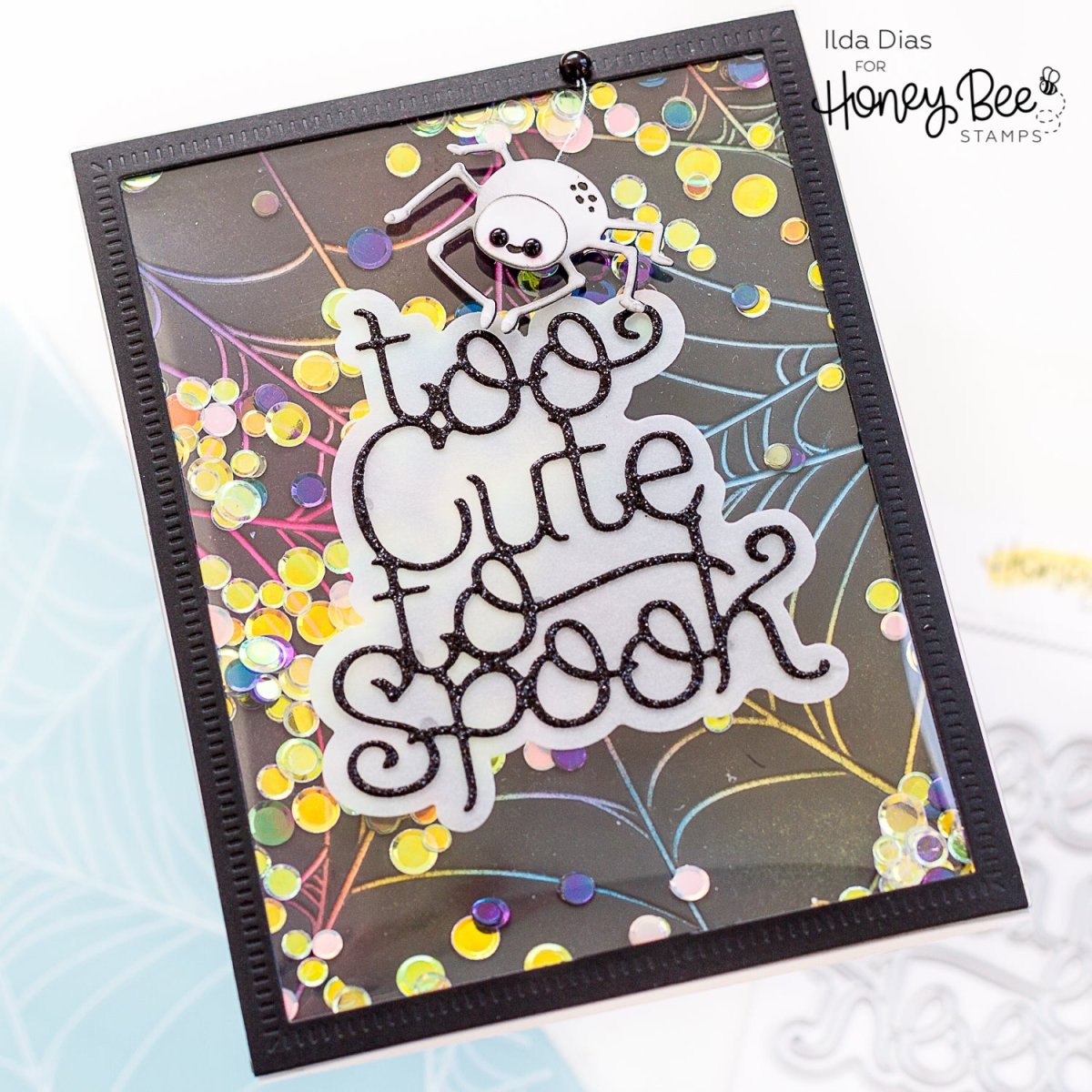 Tangled Web - 3D Embossing Folder - Honey Bee Stamps