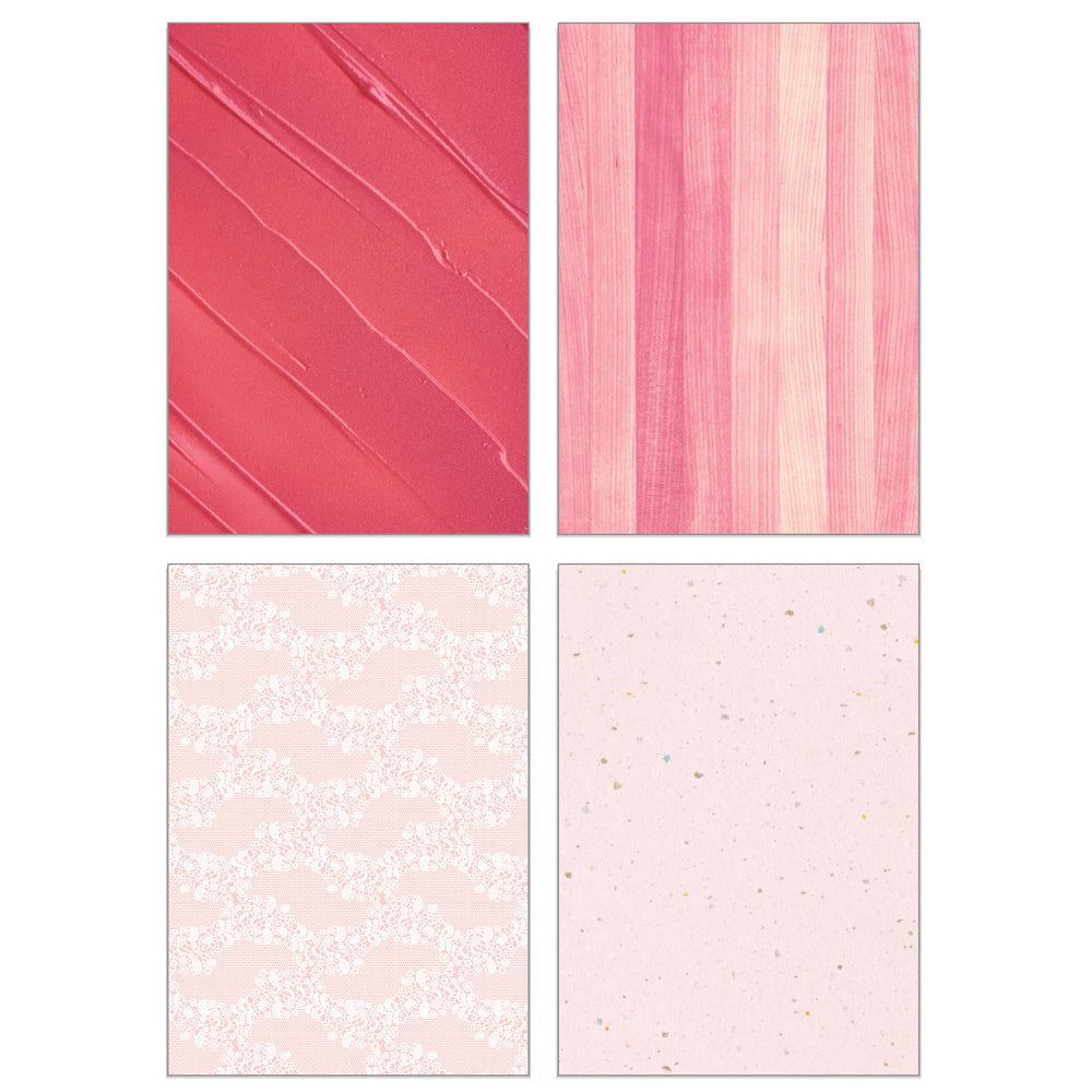 Textiles & Texture: Celebrate Paper Pad 6x8.5 - 24 Double - Sided Sheets - Honey Bee Stamps