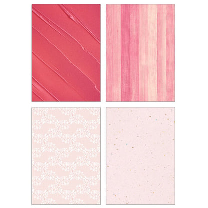 Textiles & Texture: Celebrate Paper Pad 6x8.5 - 24 Double - Sided Sheets - Honey Bee Stamps