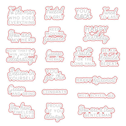 The Mechanic - February 2026 Bundle - Honey Bee Stamps