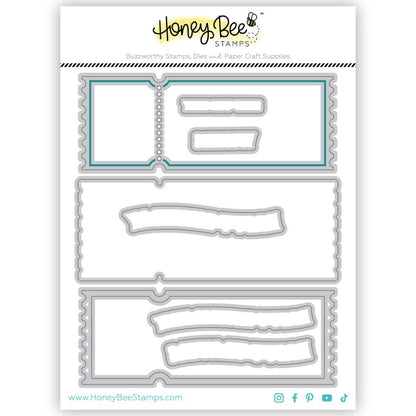 Ticket To Ride - Honey Cuts - Coordinating Dies - Honey Bee Stamps