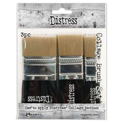Tim Holtz Distress Collage Brush Assortment - Honey Bee Stamps