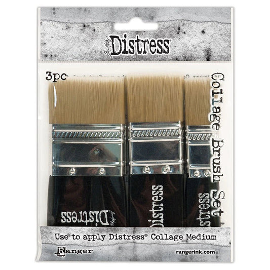 Tim Holtz Distress Collage Brush Assortment - Honey Bee Stamps