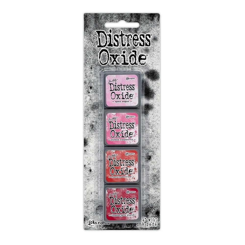 Tim Holtz Distress Oxide Mini Ink Pads Set of 4 - Kit 1 - Honey Bee Stamps