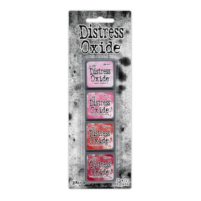 Tim Holtz Distress Oxide Mini Ink Pads Set of 4 - Kit 1 - Honey Bee Stamps