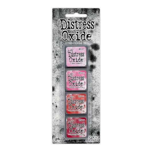 Tim Holtz Distress Oxide Mini Ink Pads Set of 4 - Kit 1 - Honey Bee Stamps