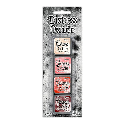 Tim Holtz Distress Oxide Mini Ink Pads Set of 4 - Kit 13 - Honey Bee Stamps