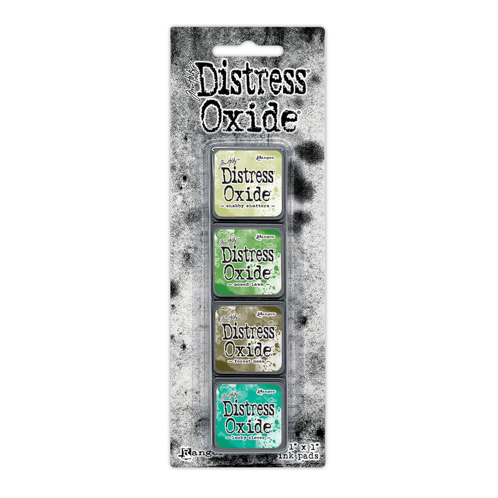 Tim Holtz Distress Oxide Mini Ink Pads Set of 4 - Kit 15 - Honey Bee Stamps