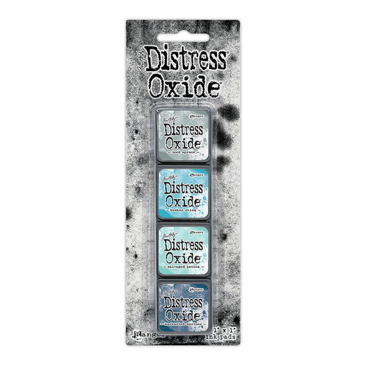Tim Holtz Distress Oxide Mini Ink Pads Set of 4 - Kit 16 - Honey Bee Stamps
