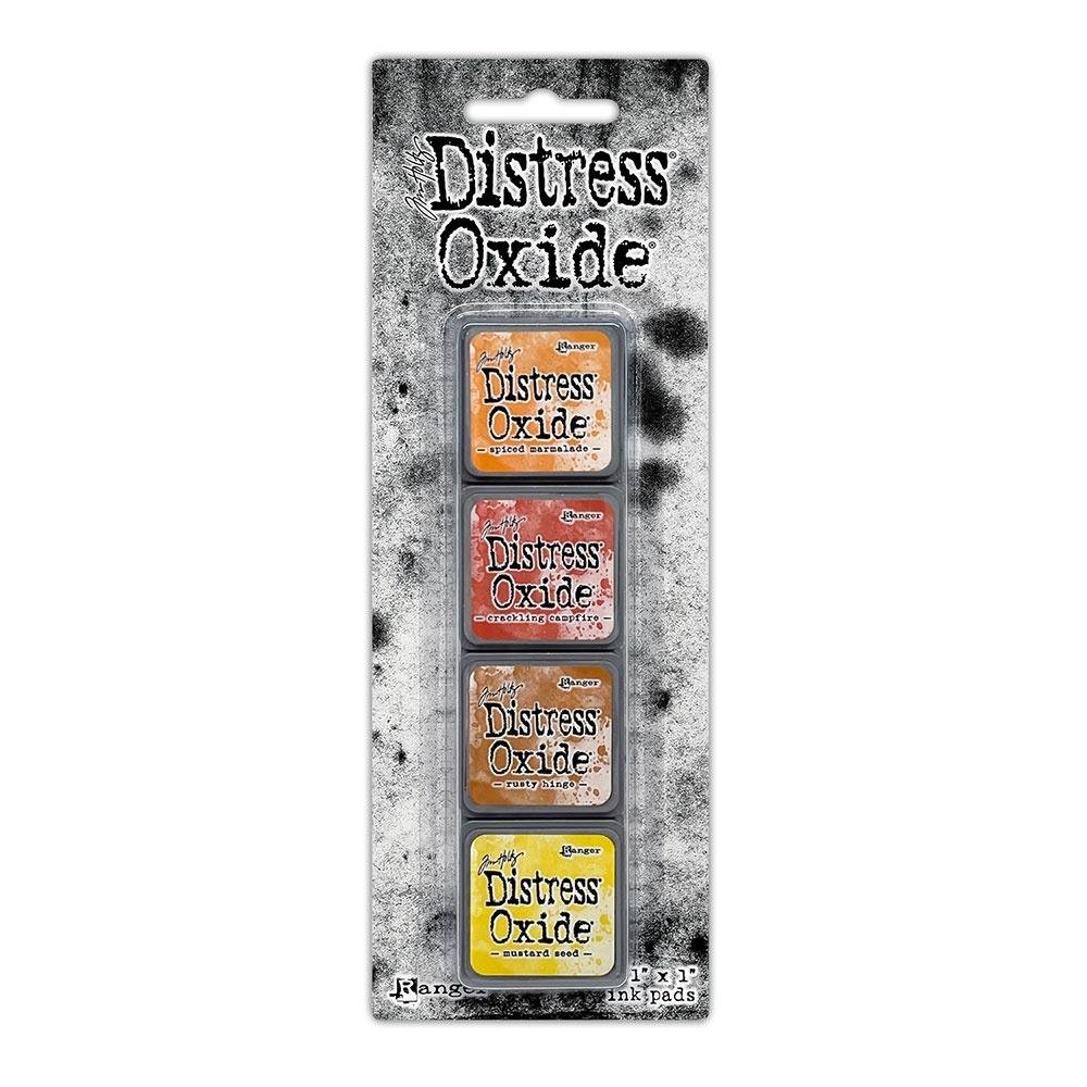 Tim Holtz Distress Oxide Mini Ink Pads Set of 4 - Kit 2 - Honey Bee Stamps