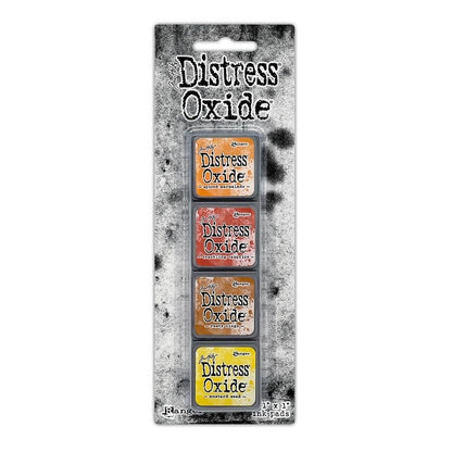 Tim Holtz Distress Oxide Mini Ink Pads Set of 4 - Kit 2 - Honey Bee Stamps