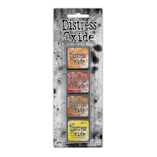 Tim Holtz Distress Oxide Mini Ink Pads Set of 4 - Kit 2 - Honey Bee Stamps