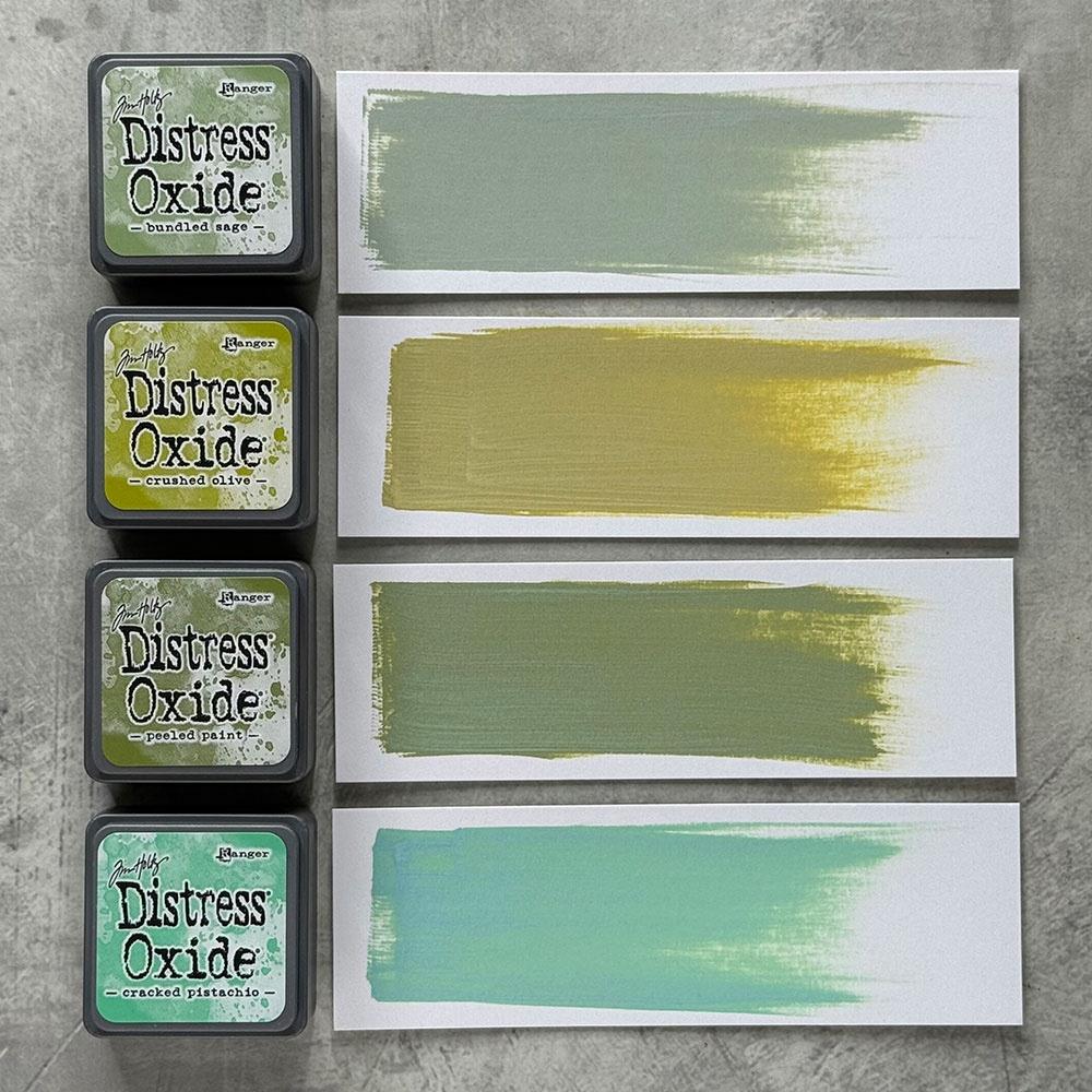 Distress Oxide & ink 35個 Tim Holtz Distress® Mini Oxide® Ink Pads & Blending Brush Bundle