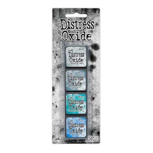 Tim Holtz Distress Oxide Mini Ink Pads Set of 4 - Kit 4 - Honey Bee Stamps