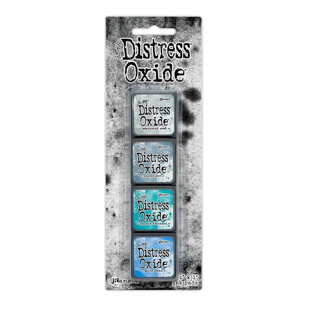 Tim Holtz Distress Oxide Mini Ink Pads Set of 4 - Kit 4 - Honey Bee Stamps