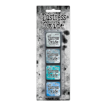 Tim Holtz Distress Oxide Mini Ink Pads Set of 4 - Kit 4 - Honey Bee Stamps